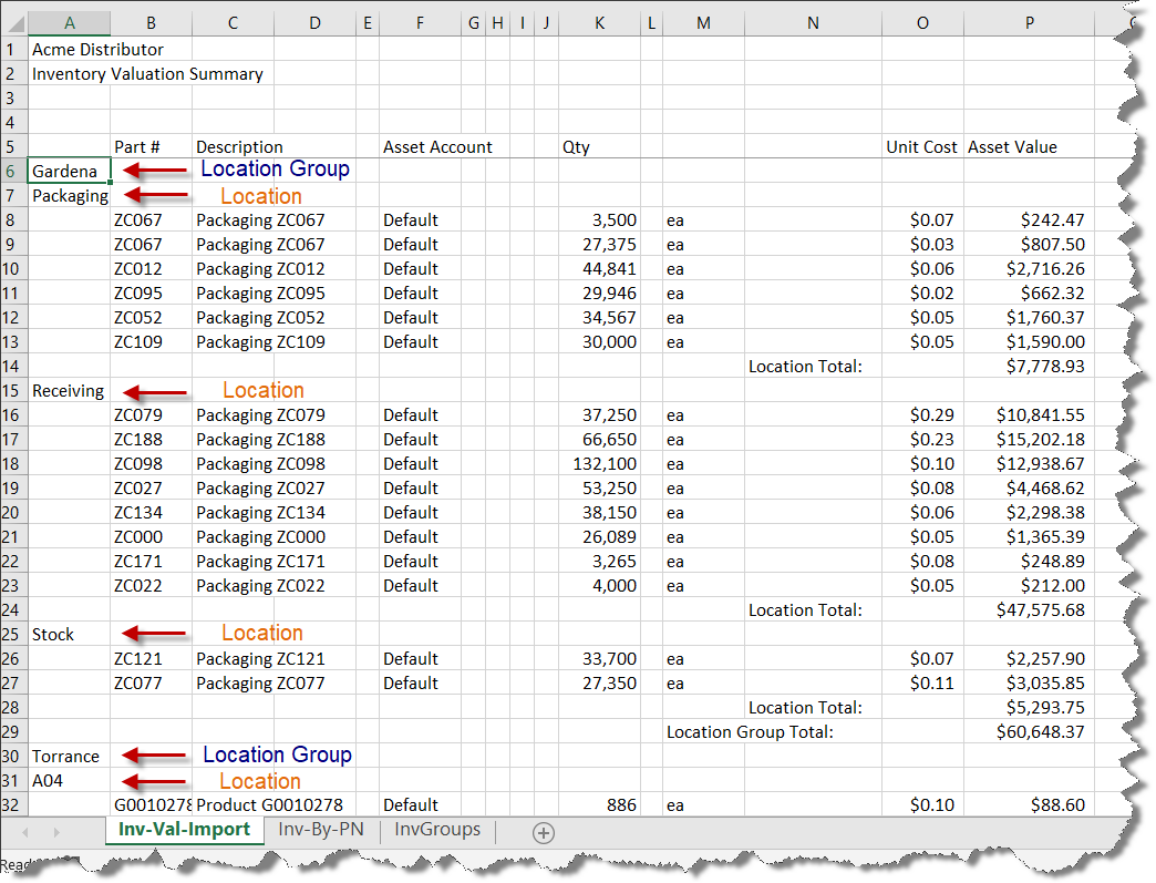 How to Create CSV Data From Fishbowl Standard Reports