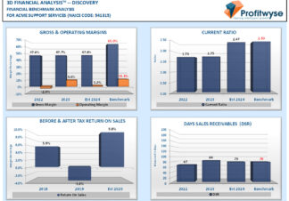 Graphic example of the value of business benchmarking